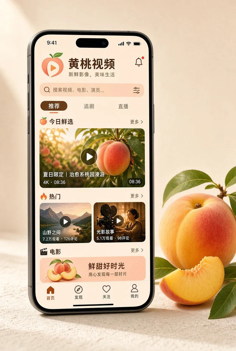 黄桃视频APP服务